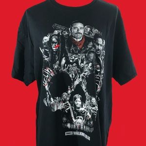 The Walking Dead Black Graphic Tee